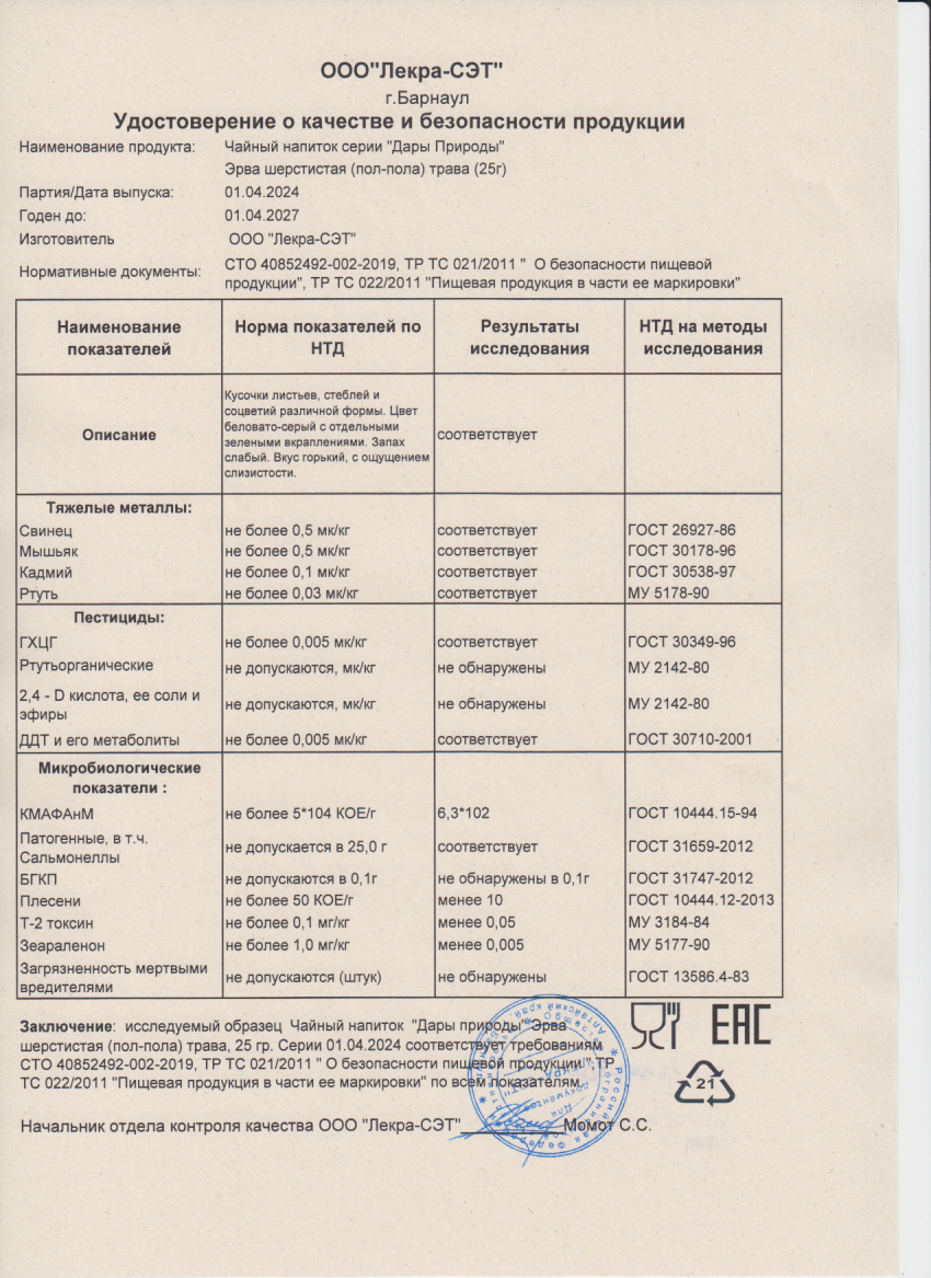 Паспорт №042024